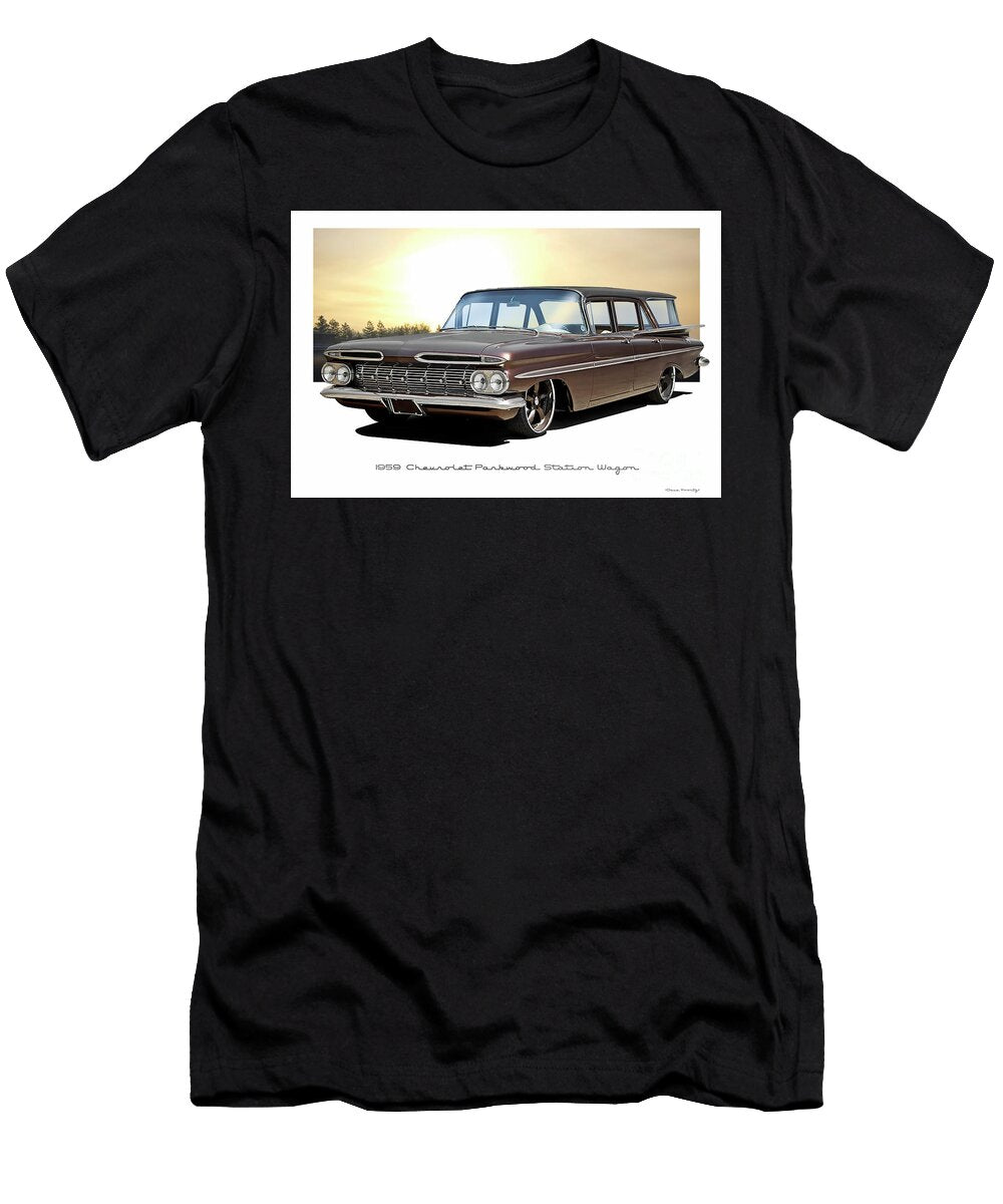 1 1959 Chevrolet Parkwood Wagon Dave Koontz T-Shirt
